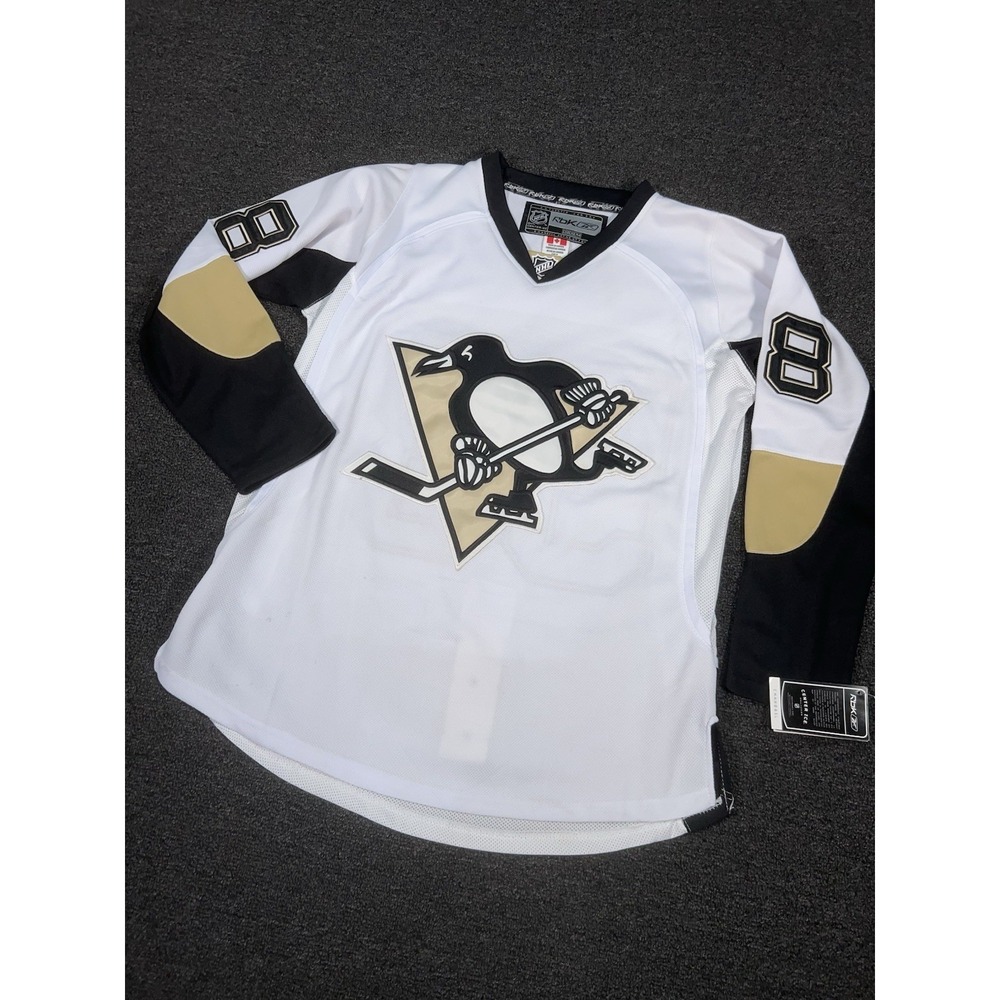 Reebok CCM Pittsburgh Penguins Sewn Jersey Letang #58 Mens Size‎ 48